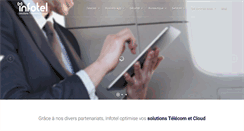 Desktop Screenshot of infotel-entreprises.com
